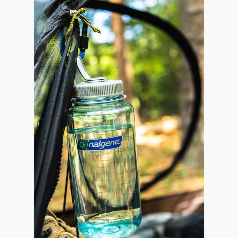 Sticlă turistică Nalgene Wide Mouth Sustain 1000 ml seafoam 4