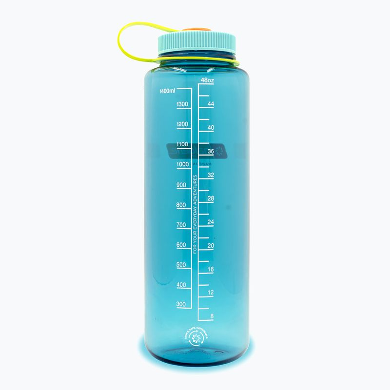 Sticlă de călătorie Nalgene Wide Mouth Silo Sustain 1400 ml cerulean 2