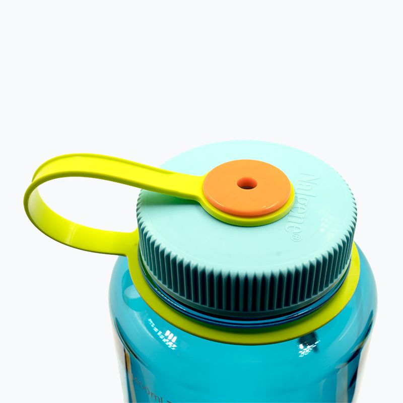 Sticlă de călătorie Nalgene Wide Mouth Silo Sustain 1400 ml cerulean 3