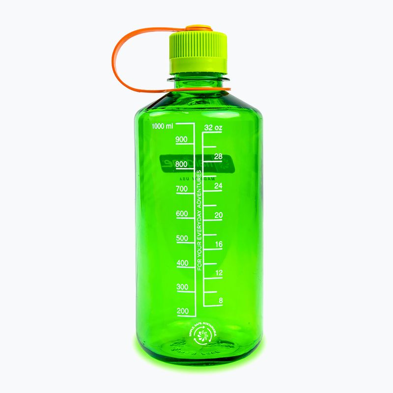 Sticlă turistică Nalgene Narrow Mouth Sustain 1000 ml melon ball 2