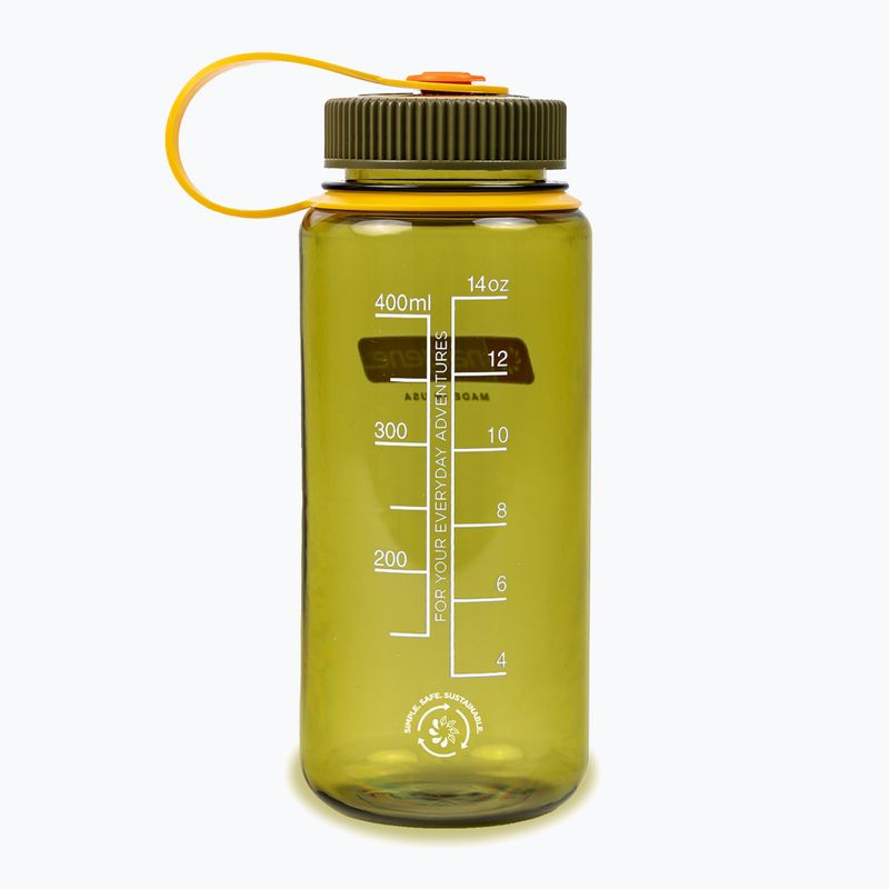 Sticlă turistică Nalgene Wide Mouth Sustain 500 ml olive