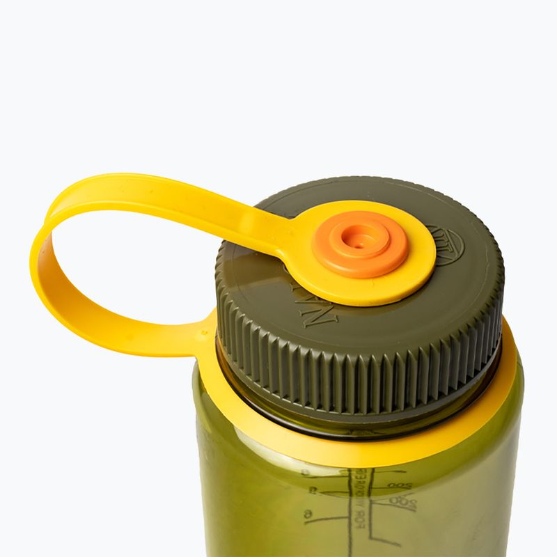 Sticlă turistică Nalgene Wide Mouth Sustain 500 ml olive