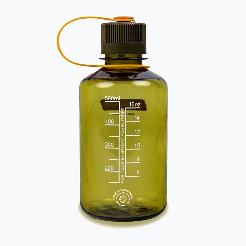 Sticlă de turism Nalgene Narrow Mouth 473 ml olive 2