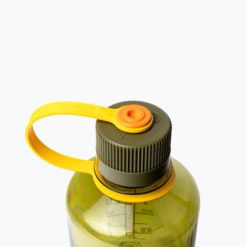 Sticlă de turism Nalgene Narrow Mouth 473 ml olive