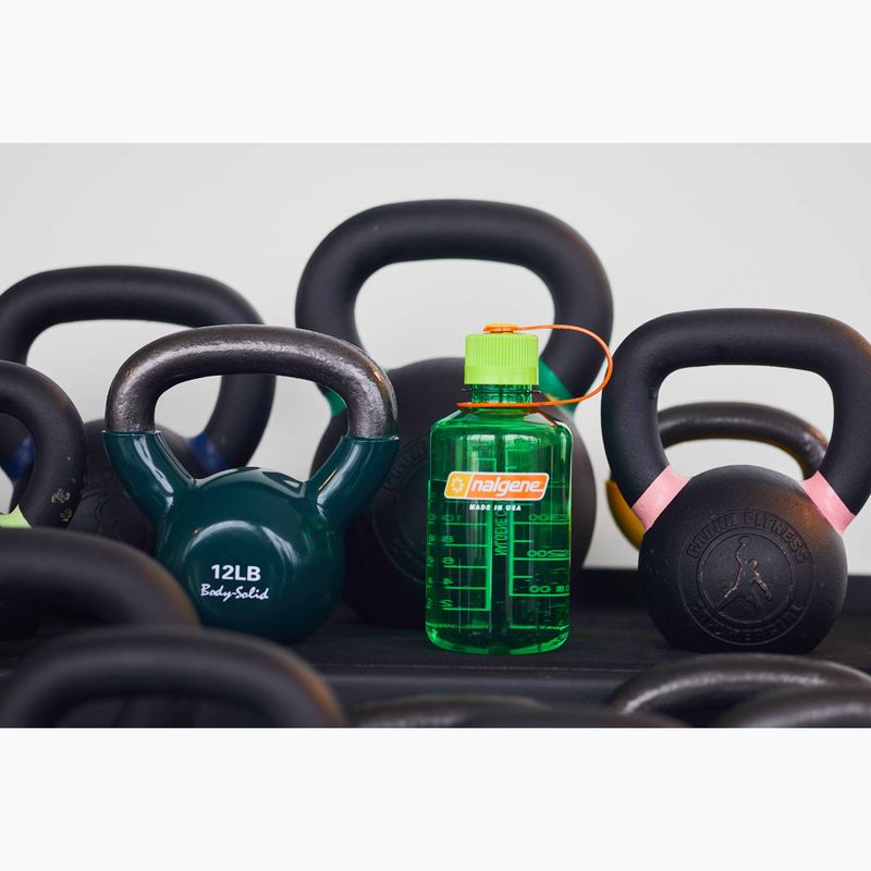 Sticlă turistică Nalgene Narrow Mouth Sustain 500 ml melon ball