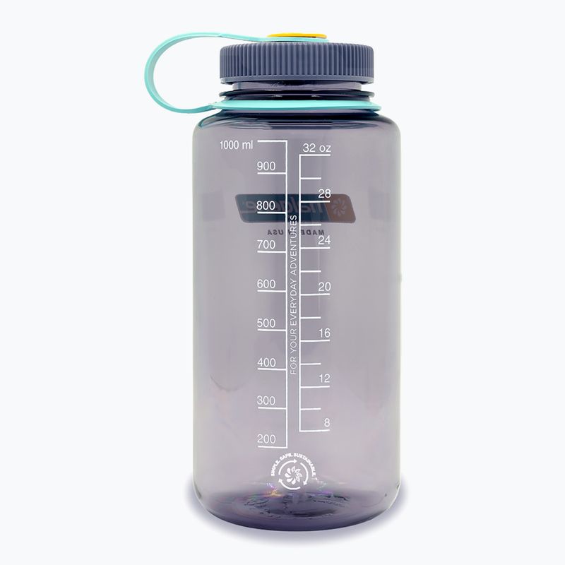 Sticlă turistică Nalgene Wide Mouth Sustain 1000 ml vinete 2