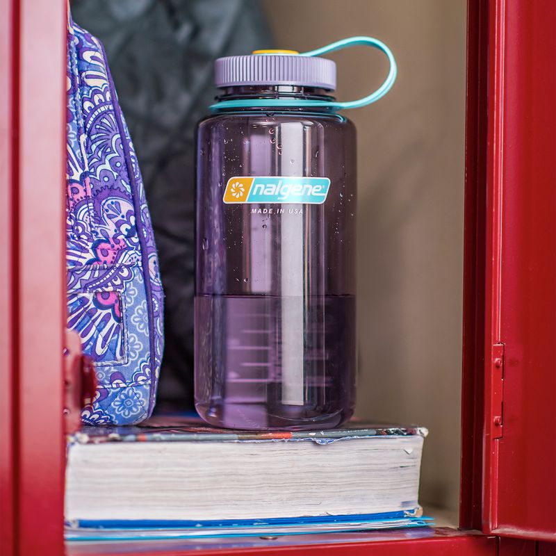 Sticlă turistică Nalgene Wide Mouth Sustain 1000 ml vinete 4