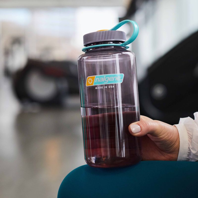 Sticlă turistică Nalgene Wide Mouth Sustain 1000 ml vinete 5