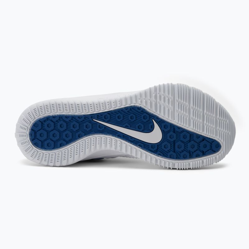 Pantofi de volei pentru femei Nike Air Zoom Hyperace 2 alb/game royal 5
