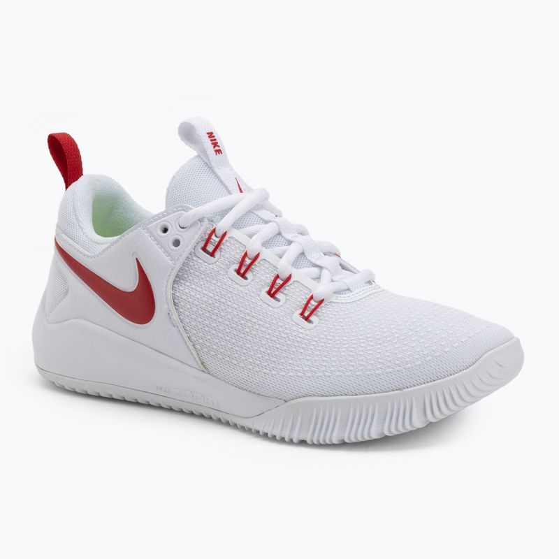 Încălțăminte de volei pentru femei Nike Air Zoom Hyperace 2 white/university red