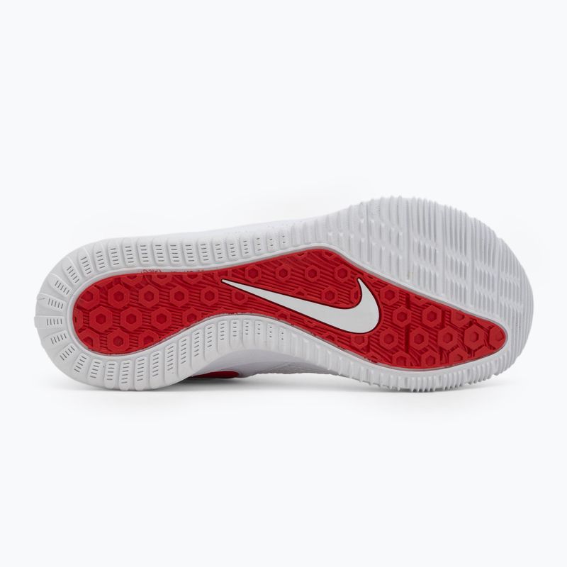 Încălțăminte de volei pentru femei Nike Air Zoom Hyperace 2 white/university red 4