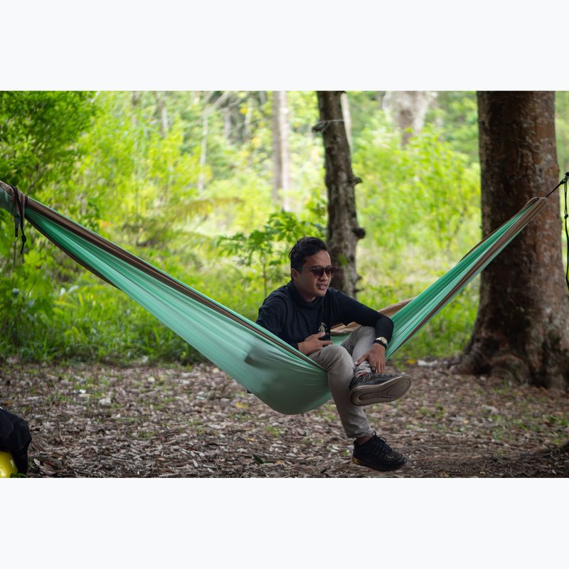 Hamac turistic pentru două persoane Ticket To The Moon Original mint/ice brown 8