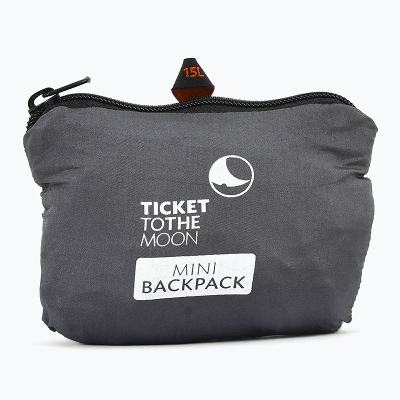Rucsac  Ticket To The Moon Mini 15 l gray/mint