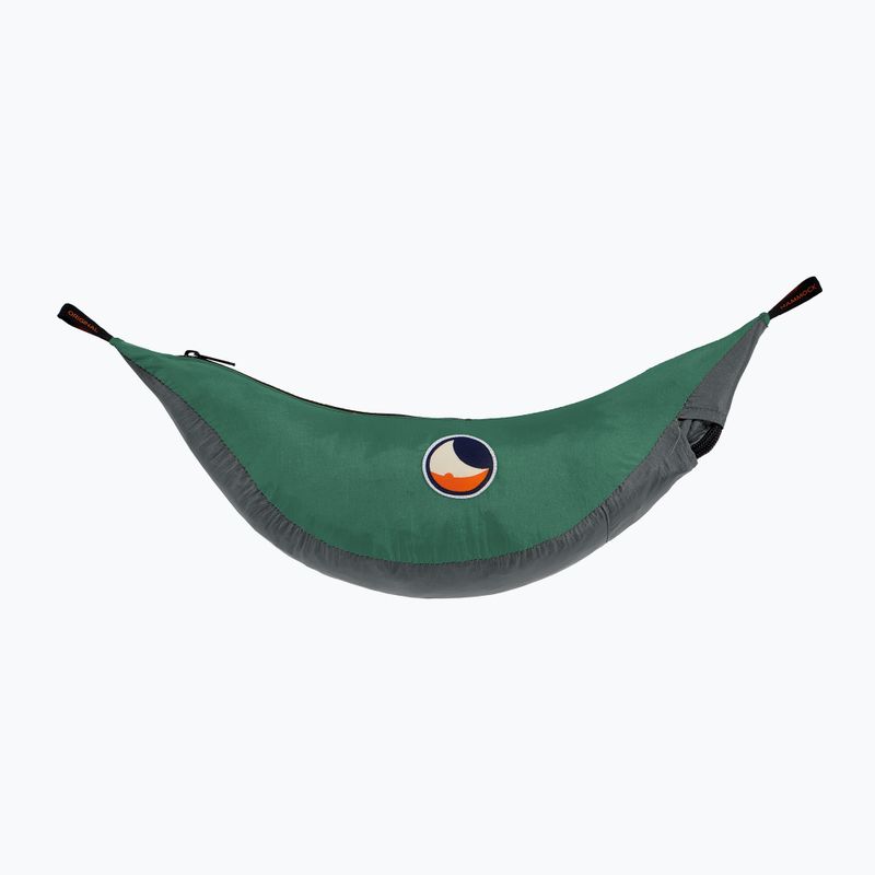 Hamac turistic pentru două persoane Ticket To The Moon Original petrol green/dark grey 2