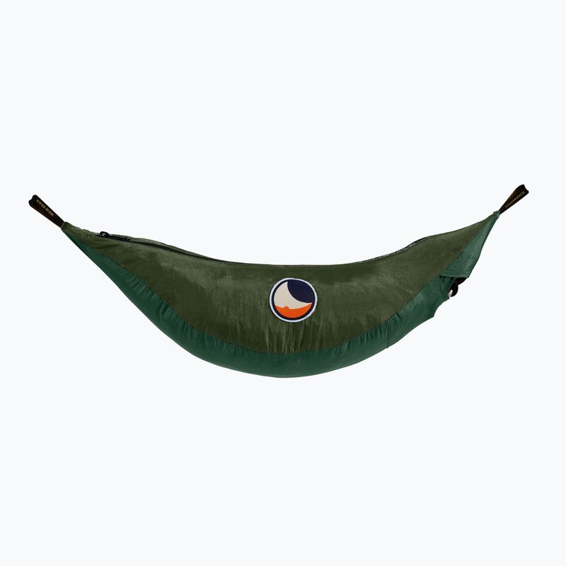 Hamac turistic pentru două persoane Ticket To The Moon King Size dark green/leaf green 2