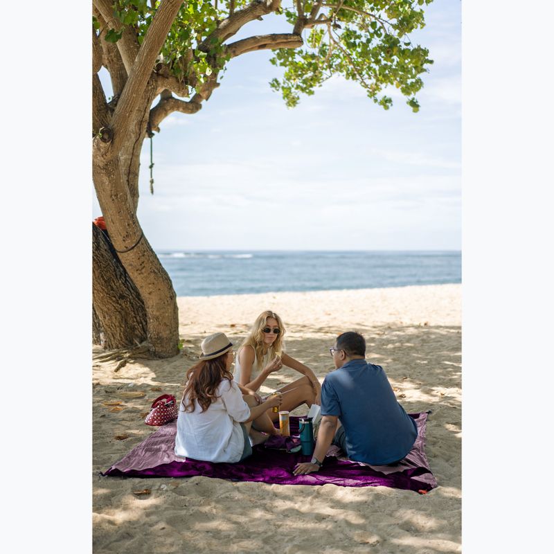 Pătură de picnic Ticket To The Moon Travel plum/lavender 3