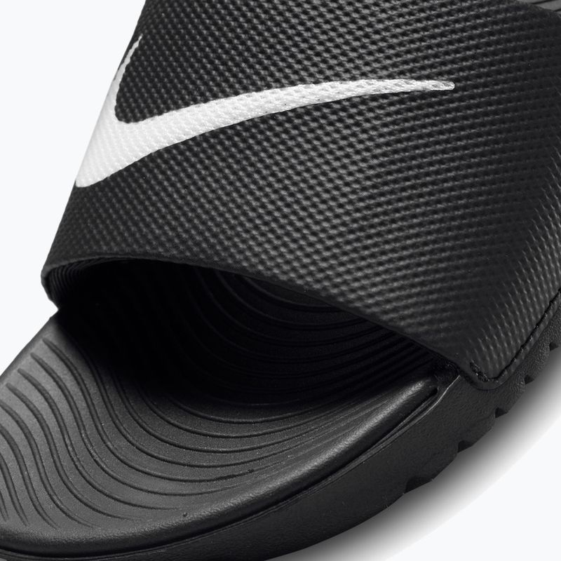 Șlapi pentru copii Nike Kawa black/white 6