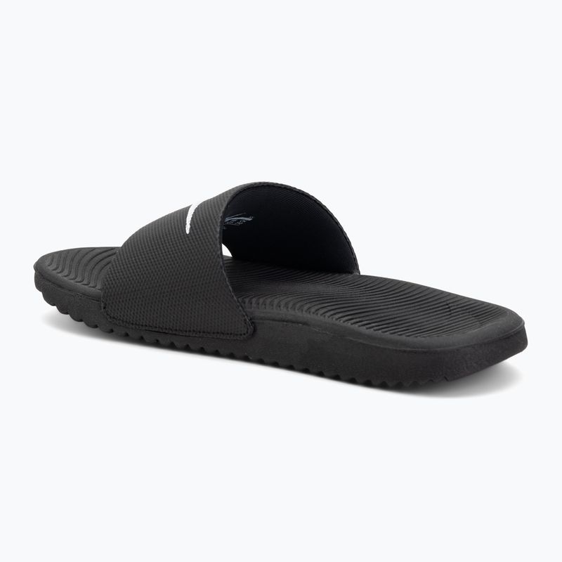 Papuci pentru copii Nike Kawa black/white 3