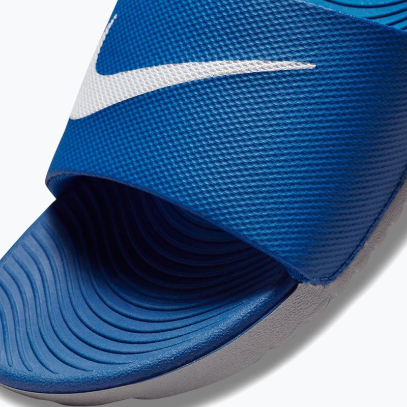 Șlapi pentru copii Nike Coffee hyper cobalt/white 5