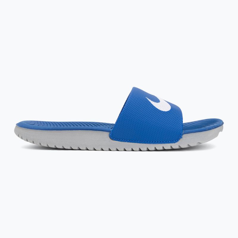 Șlapi pentru copii Nike Coffee hyper cobalt/white 2