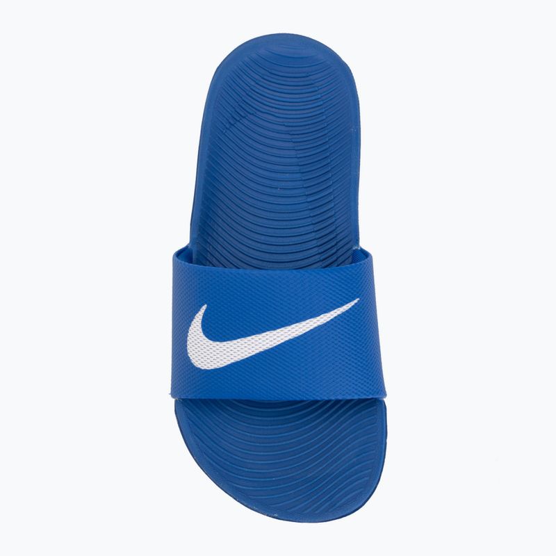 Șlapi Nike Coffee hyper cobalt/white 5