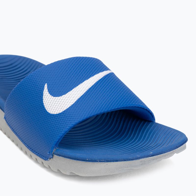 Șlapi Nike Coffee hyper cobalt/white 7