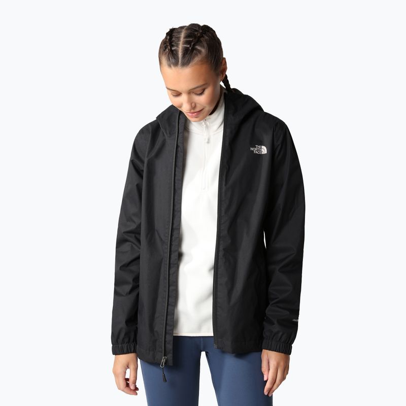 The North Face Quest jachetă de ploaie pentru femei negru NF00A8BAKU11 4