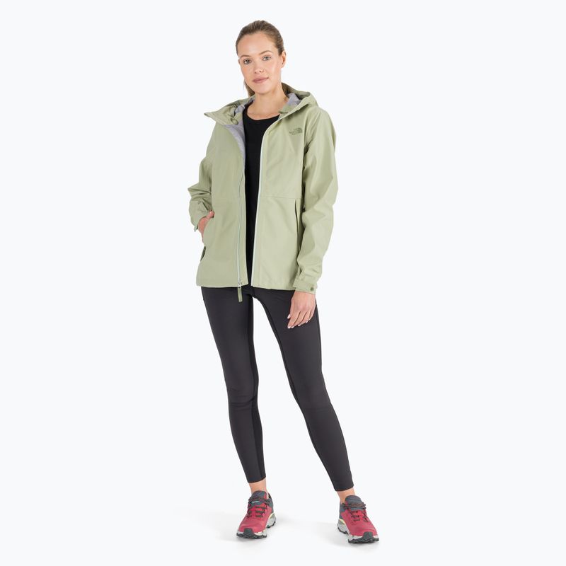Jachetă de ploaie pentru femei The North Face Dryzzle Futurelight verde NF0A7QAF3X31 2