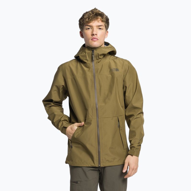 Jachetă de ploaie pentru bărbați The North Face Dryzzle Futurelight maro NF0A7QB237U1