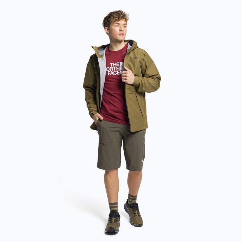 Jachetă de ploaie pentru bărbați The North Face Dryzzle Futurelight maro NF0A7QB237U1 2