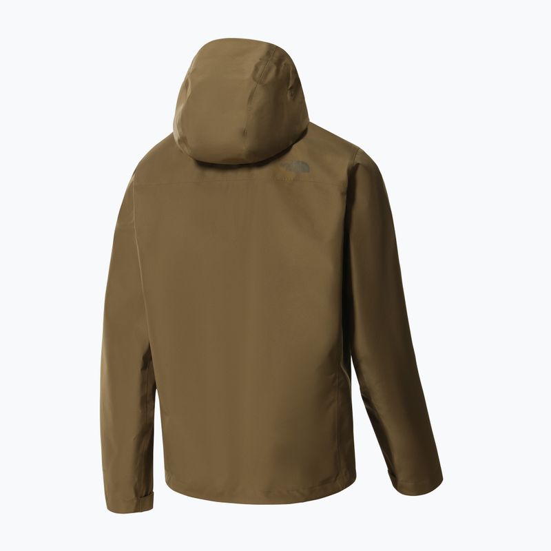 Jachetă de ploaie pentru bărbați The North Face Dryzzle Futurelight maro NF0A7QB237U1 11