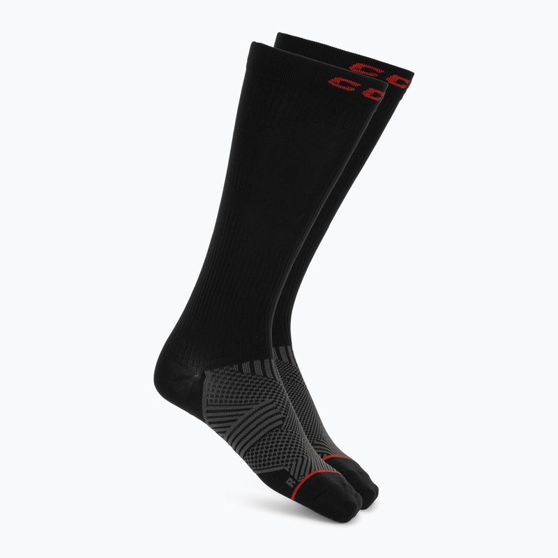 Șosete de hochei CCM Compression Knee black/red