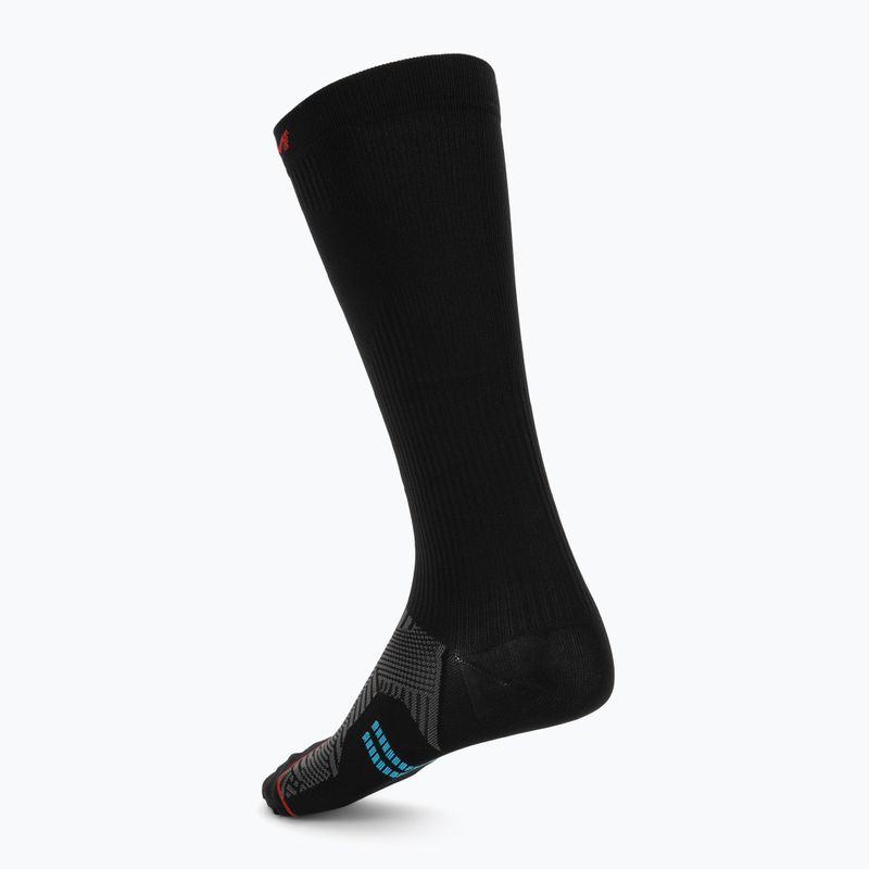 Șosete de hochei CCM Compression Knee black/red 2