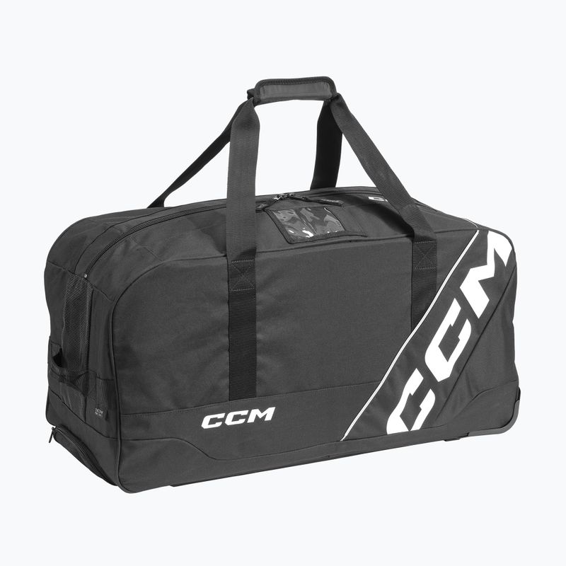 Geantă de călătorie CCM 520 Wheeled Player Bag 32' 115 l black/white 2