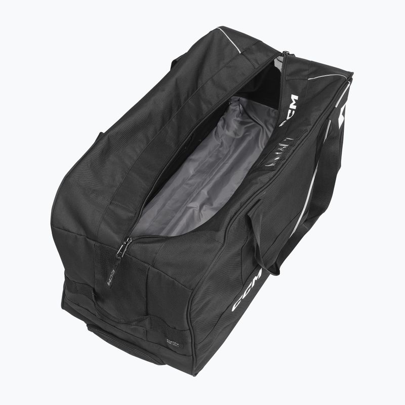 Geantă de călătorie CCM 520 Wheeled Player Bag 32' 115 l black/white 3