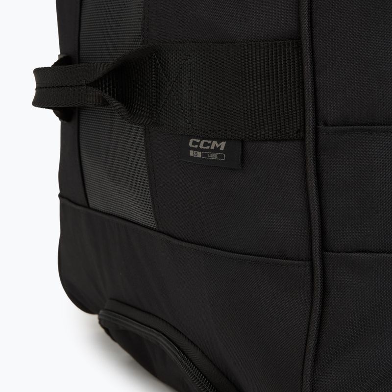 Geantă de călătorie CCM 520 Wheeled Player Bag 37' 175 l black/white 6
