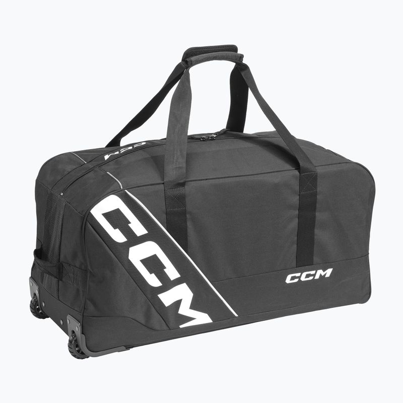 Geantă de călătorie CCM 520 Wheeled Player Bag 37' 175 l black/white