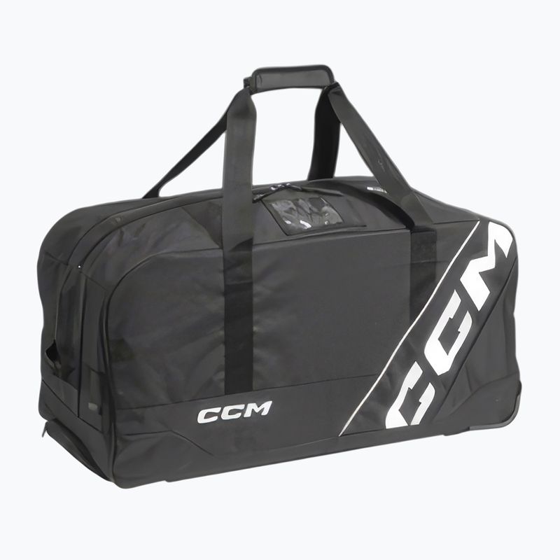 Geantă de călătorie CCM 520 Wheeled Player Bag 37' 175 l black/white 2
