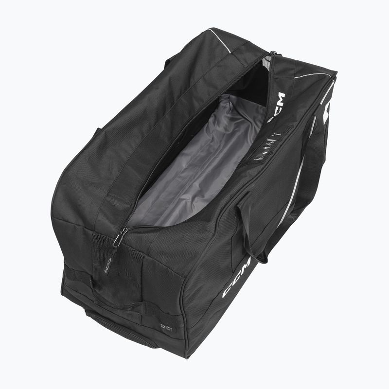 Geantă de călătorie CCM 520 Wheeled Player Bag 37' 175 l black/white 3