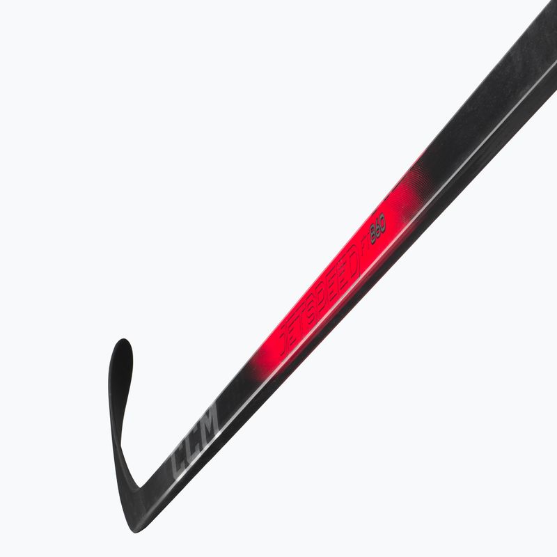 Crosă de hochei CCM JetSpeed FT860 IN black/red 4