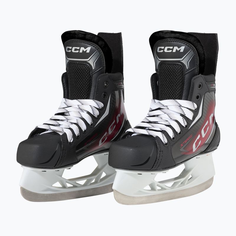 Patine de hochei pentru copii CCM JetSpeed FT860 JR Regular Player Skates black 2