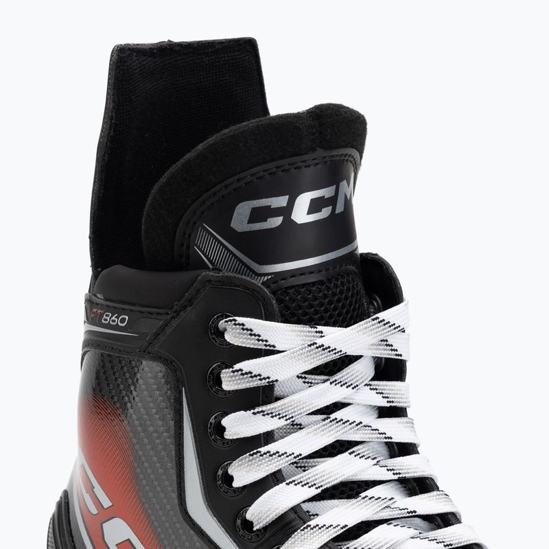 Patine de hochei pentru bărbați CCM JetSpeed FT860 SR REG black 5