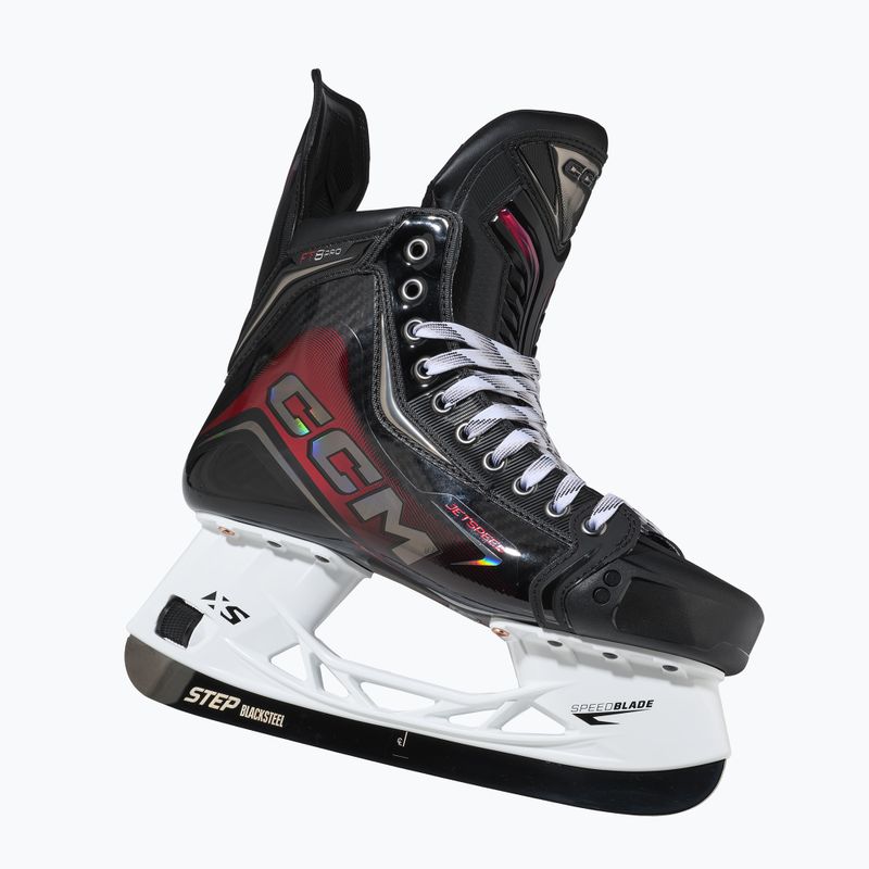 Patine de hochei pentru bărbați CCM JetSpeed FT8 Pro SR TAPERED black 4