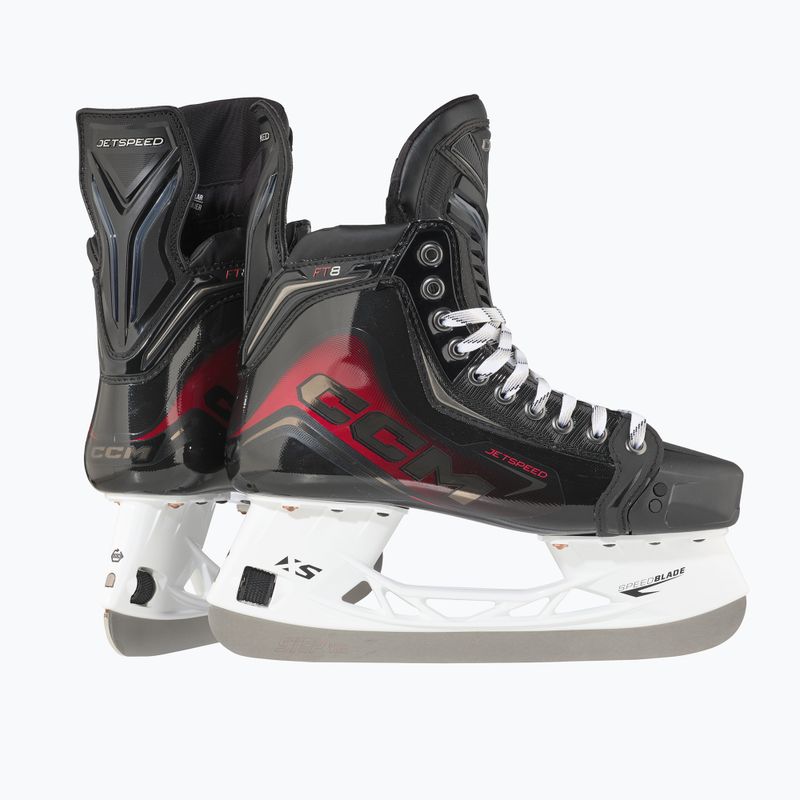 Patine de hochei pentru bărbați CCM JetSpeed FT8 SR REGULAR black