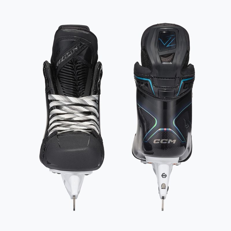 Patine de hochei pentru copii CCM Vision JR REG black 3