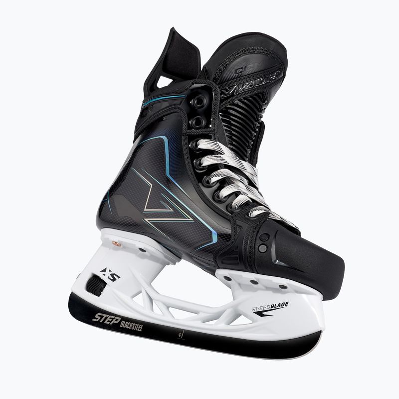 Patine de hochei pentru copii CCM Vision JR REG black 4