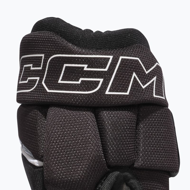 Mănuși de hochei pentru copii CCM Next JR Gloves black/white 5