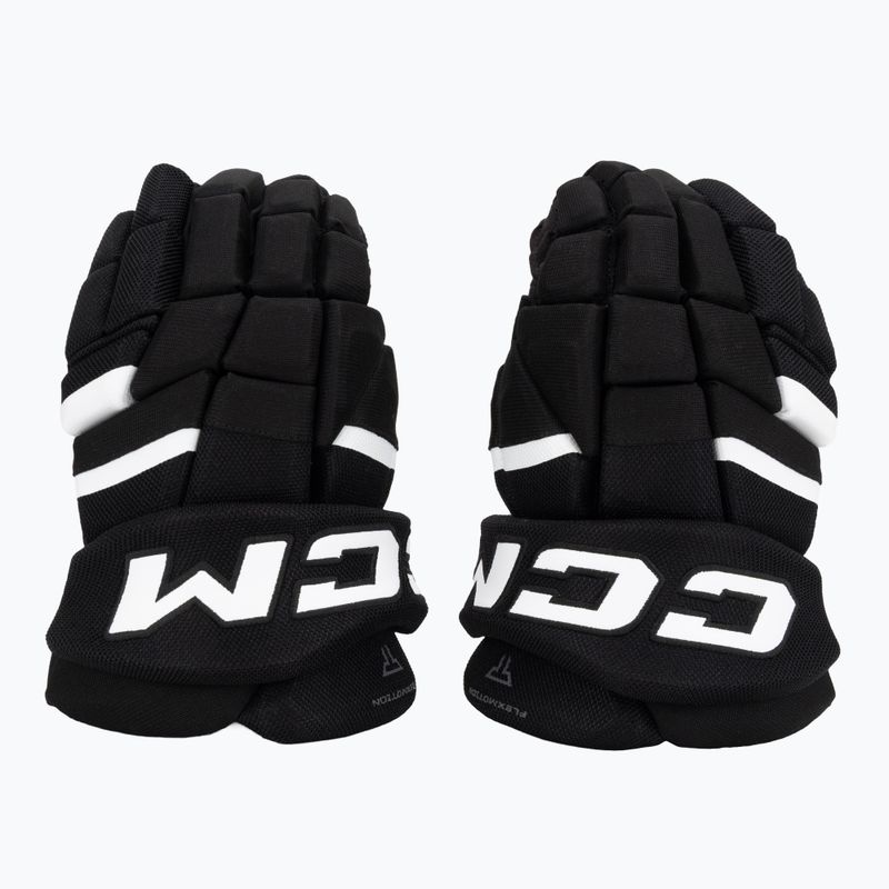 Mănuși de hochei pentru copii CCM Tacks XR80 JR Gloves black/white 2