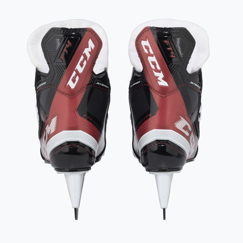 Patine de hochei pentru copii CCM JetSpeed FT JR Regular black 4