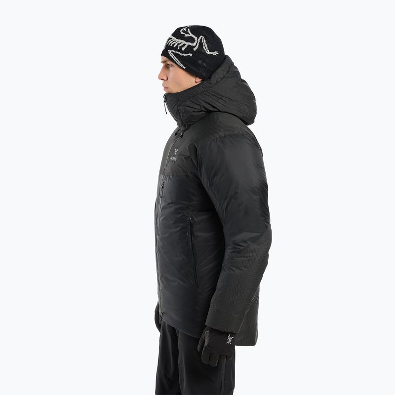 Geacă de iarnă pentru bărbați Arcteryx Alpha Parka black 2